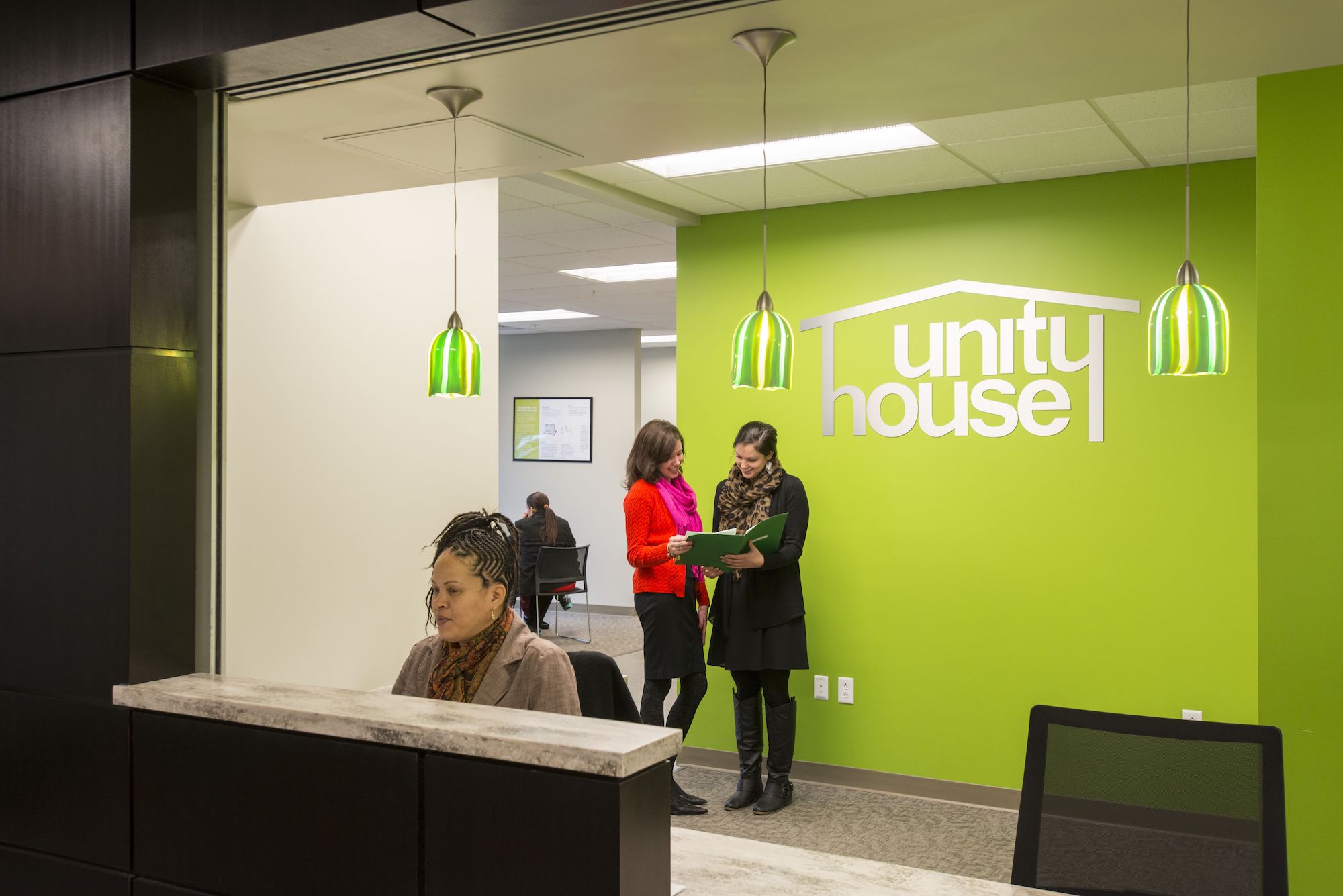 Unity House: The Front Door Reception