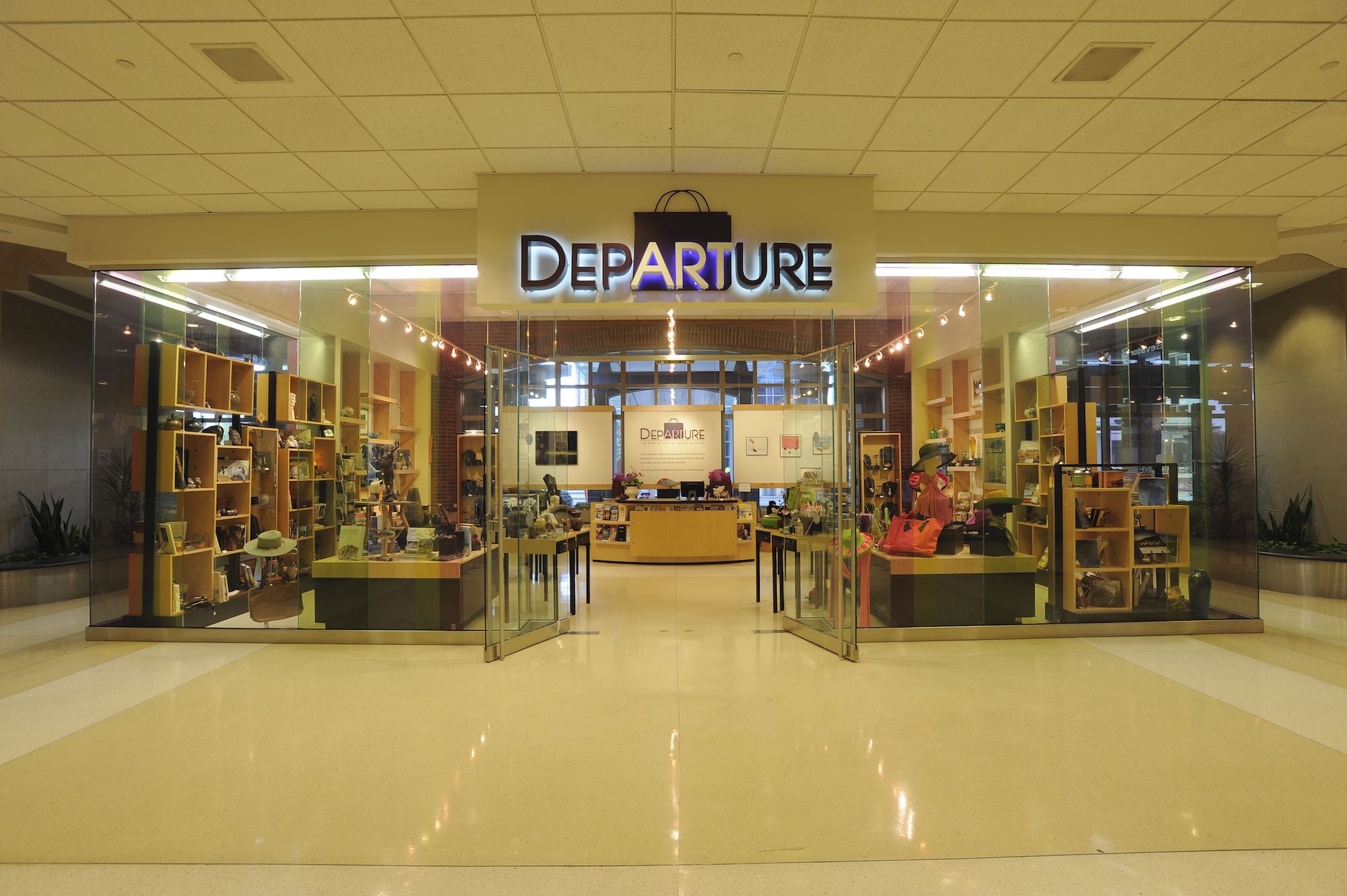 Departure Museum Shop Entrance