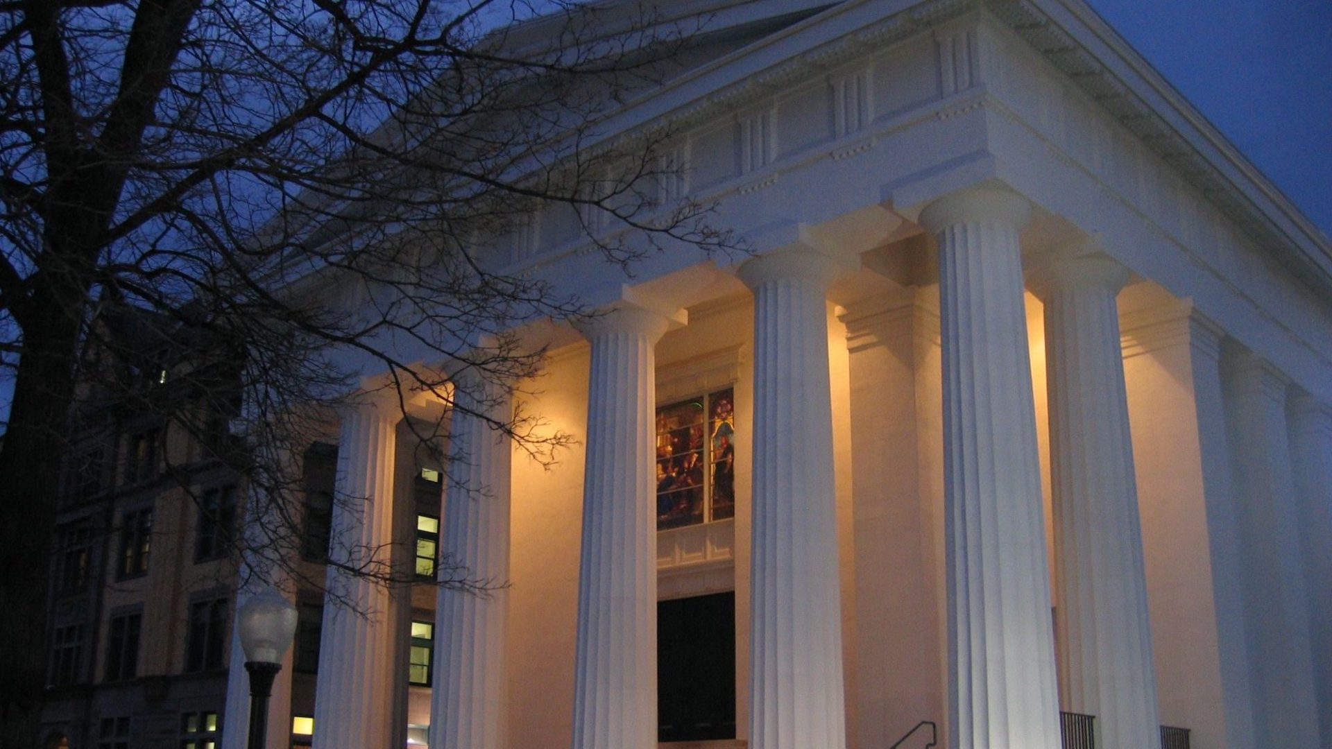 Bush memorial exterior