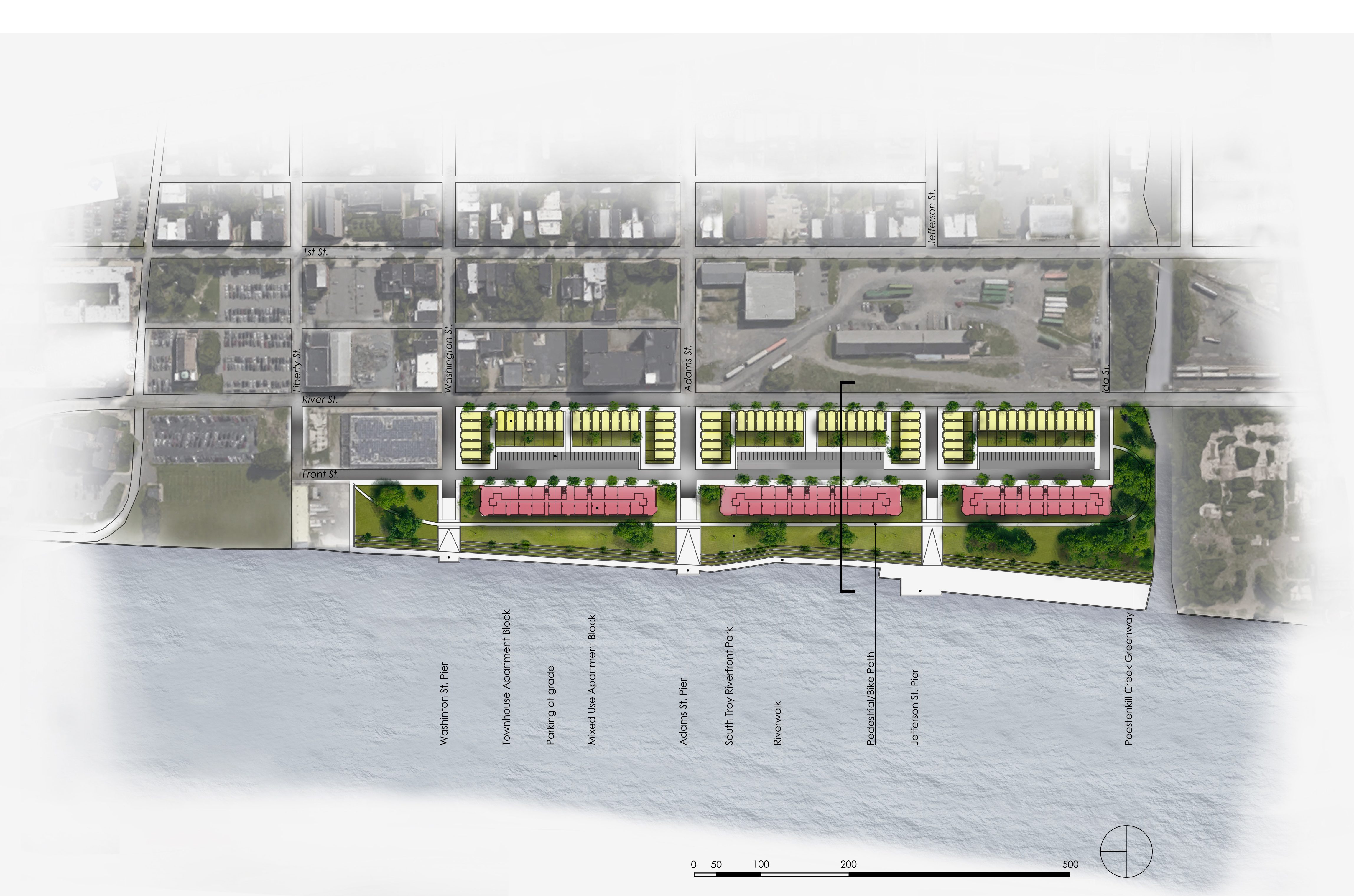 South Troy Waterfront Neighborhood Revitalization architecture+