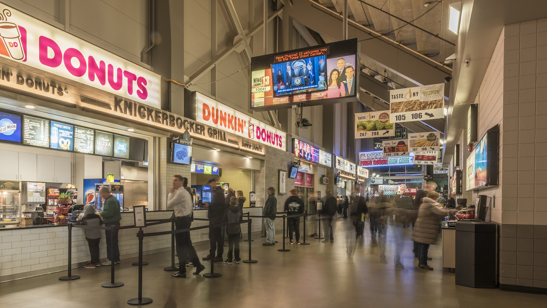 MVP Arena Concession Stands Upgrade architecture+, Lomonaco & Pitts