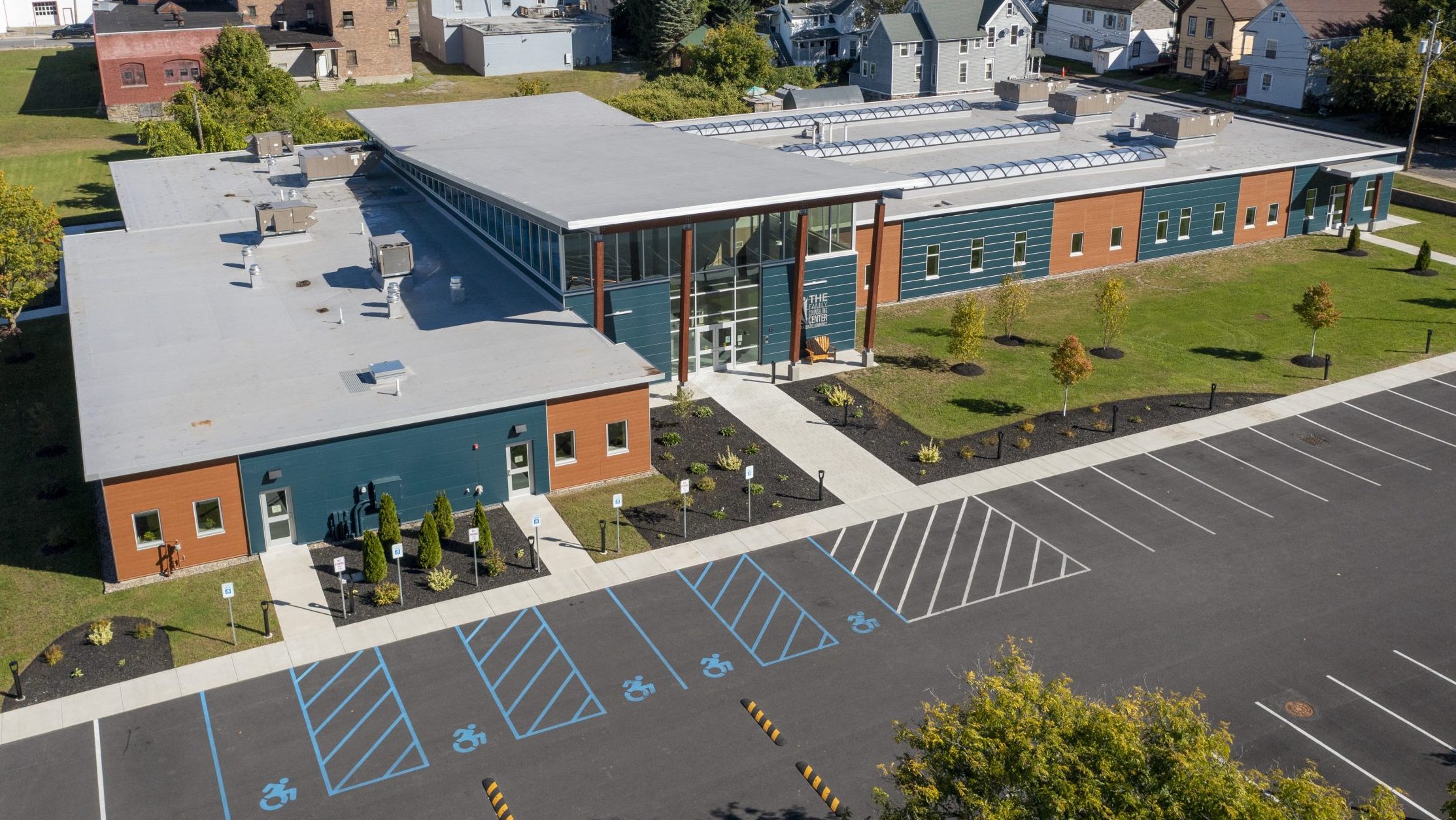 The Family Counseling Center Drone View