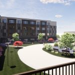 Open slideshow starting with: Poestenkill Place Patio Render 3