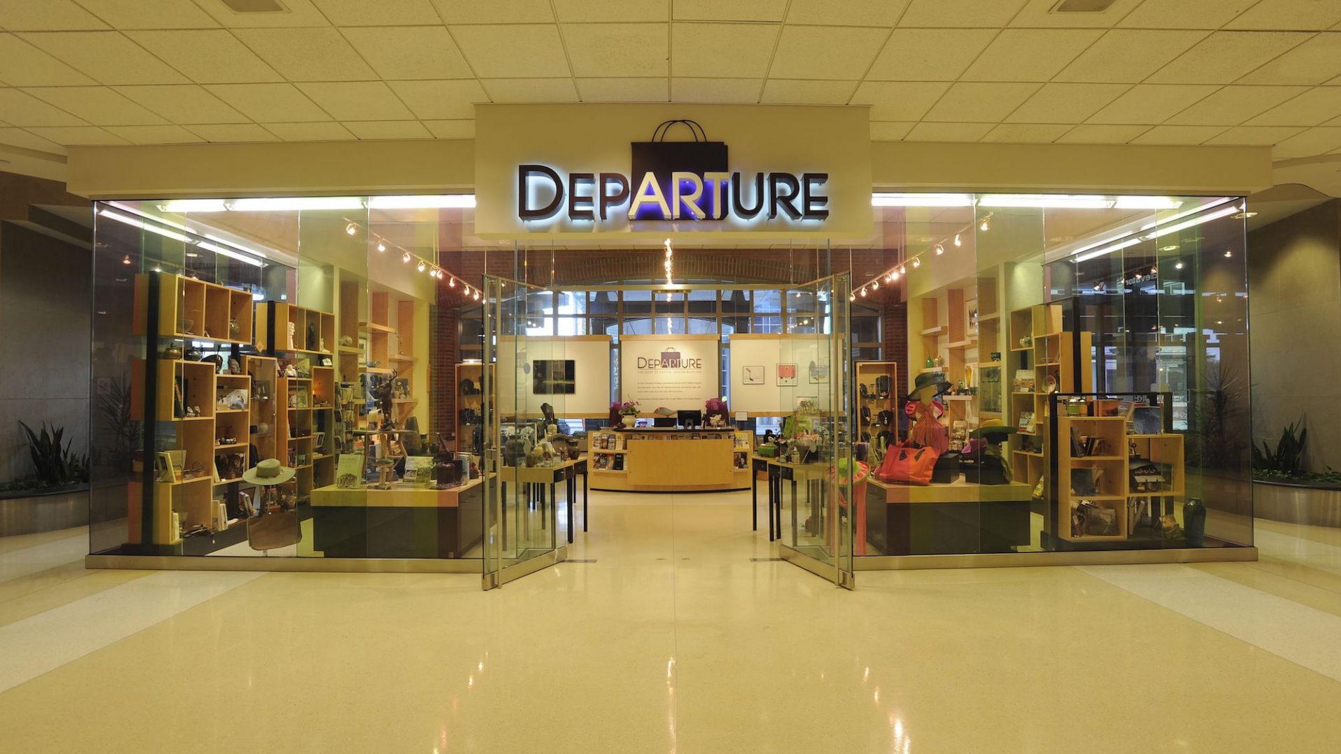 Departure Museum Shop Entrance