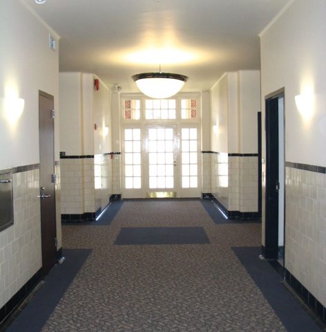 Roosevelt Bath House Lobby Hallway