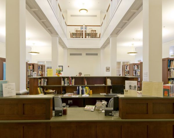 The Community Library Desk