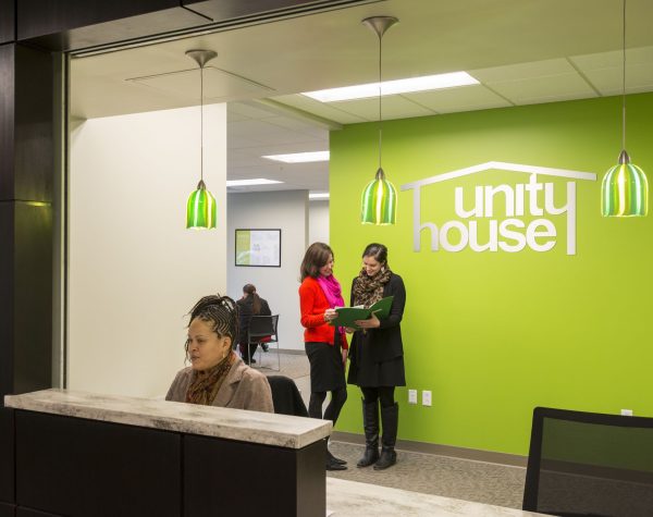 Unity House: The Front Door Reception