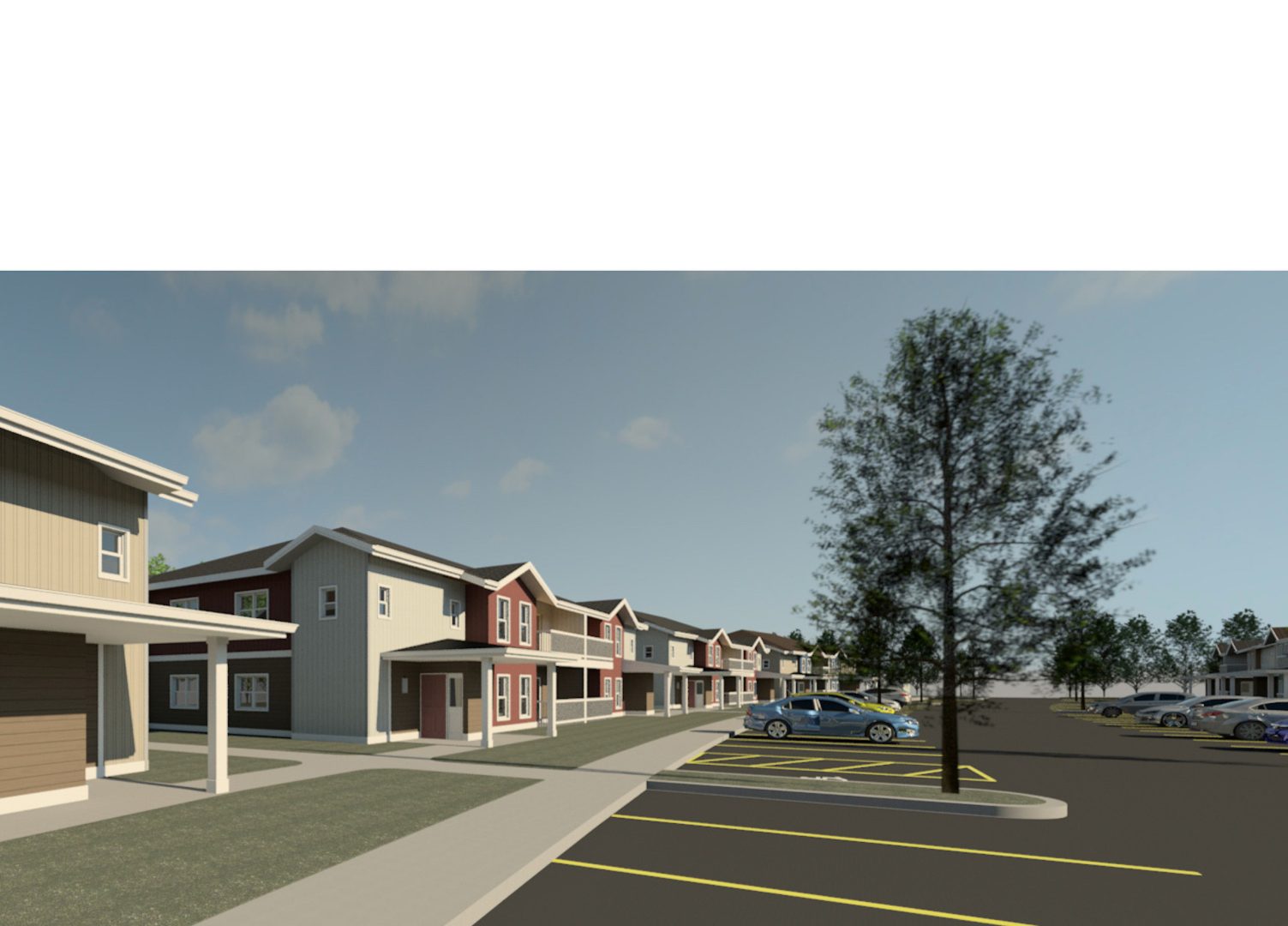 Riverside Apartments Rendering