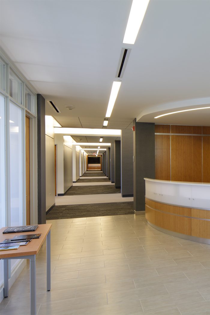 SUNY Plaza Hallway