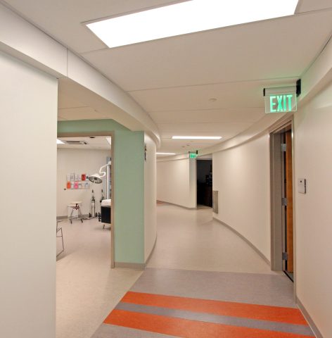 Health Center Hallway