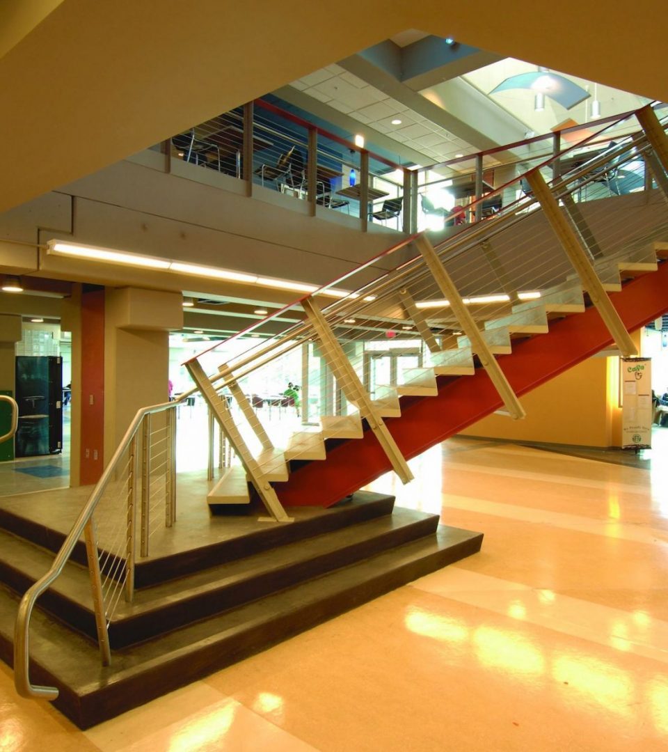 HVCC Campus Center Stairs