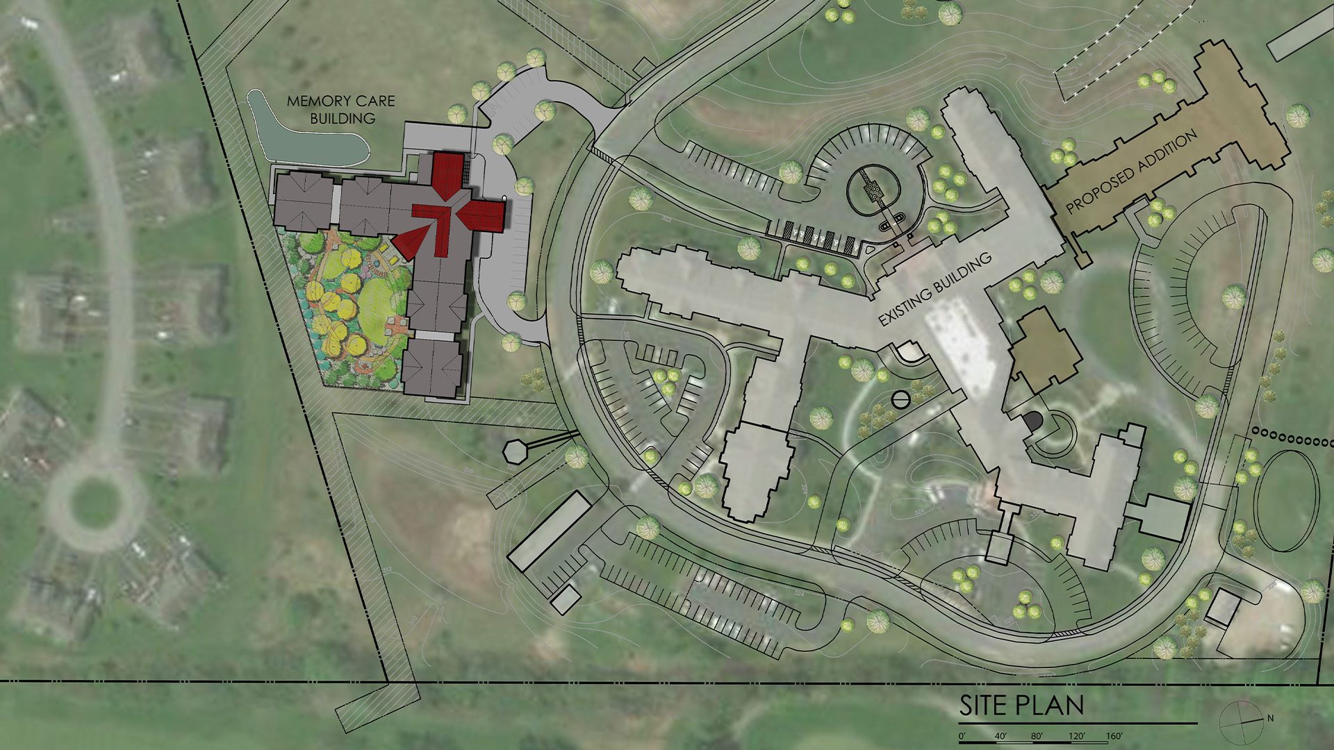 Hiland Meadows site plan