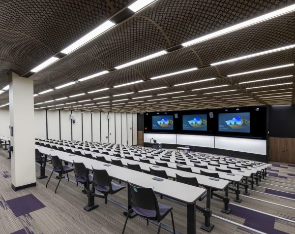 UAlbany Lecture Center lecture hall