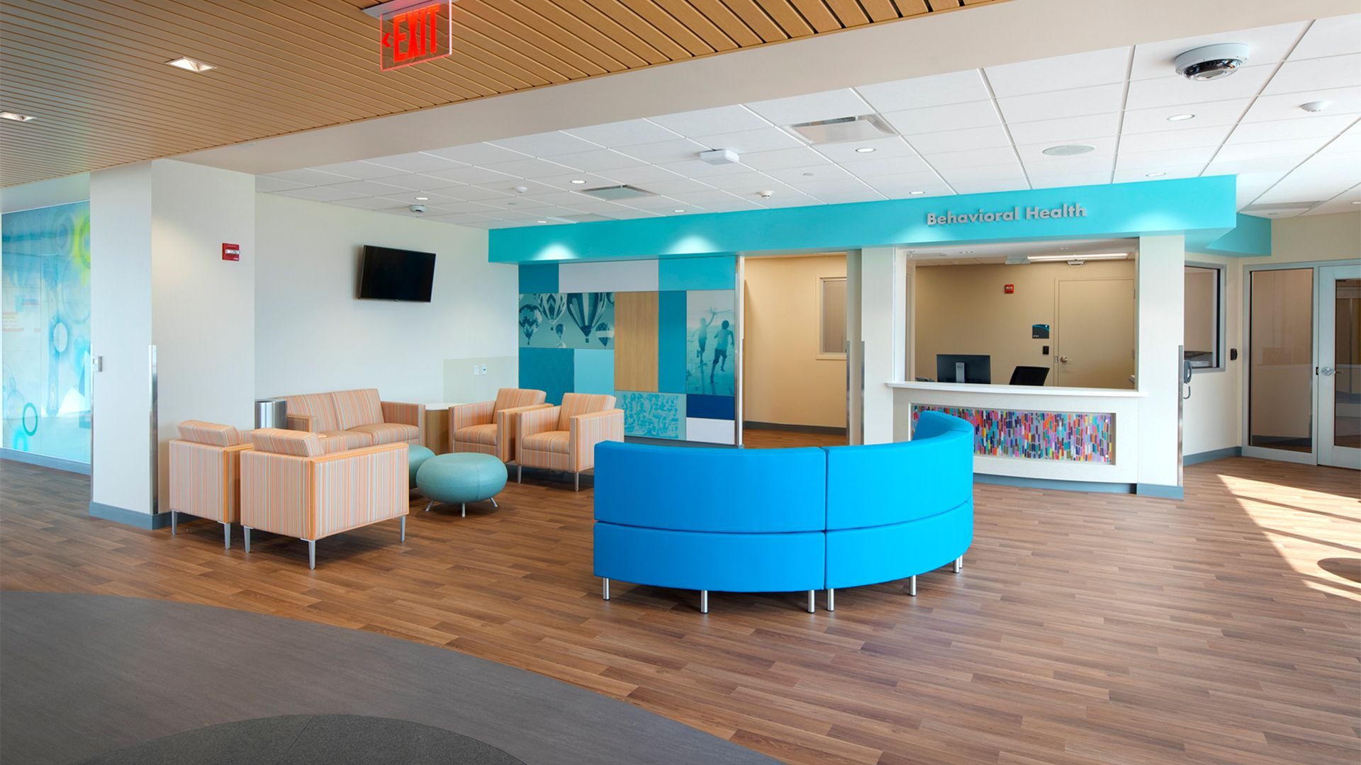 Dayton Children's Hospital Reception Area