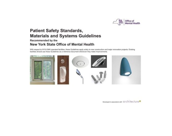 NYS OMH Patient Safety Standards Cover