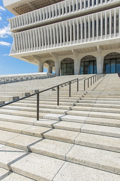 Plaza Stairs 2 buidilng science